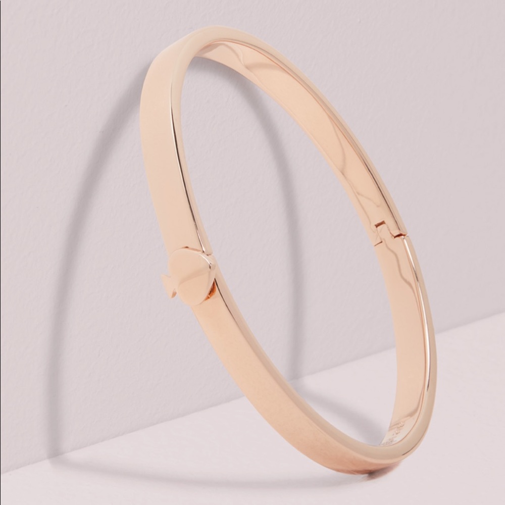 NWOT Kate Spade heritage♠️thin metal button bangle